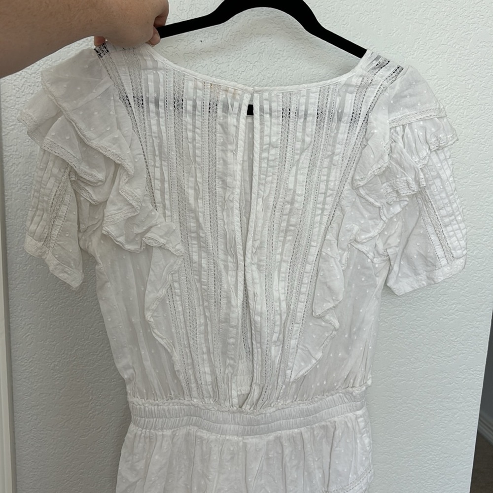 Love Shack Fancy White Natasha Dress - Picture 6 of 7